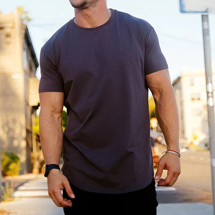 Angelo | Athletic Muscle Fit T-Shirt Men's Short Sleeve