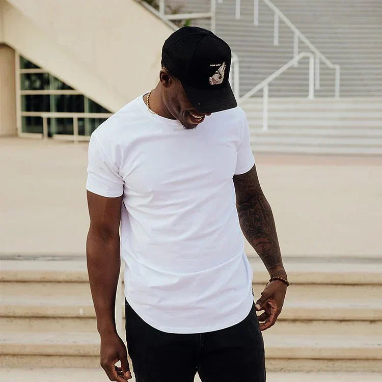 Angelo | Athletic Muscle Fit T-Shirt Men's Short Sleeve