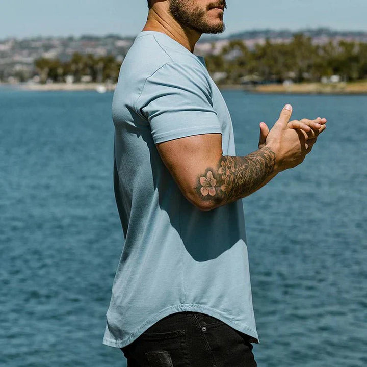 Angelo | Athletic Muscle Fit T-Shirt Men's Short Sleeve