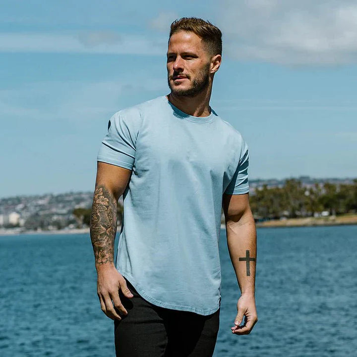 Angelo | Athletic Muscle Fit T-Shirt Men's Short Sleeve
