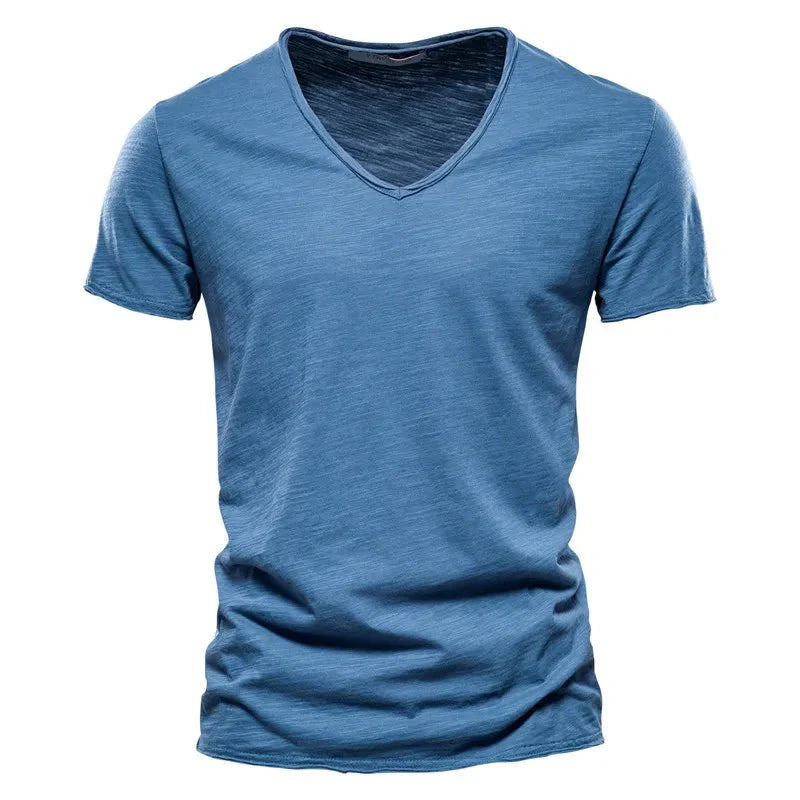 Chloe | Stylish Cotton V-Neck Summer T-Shirt Men