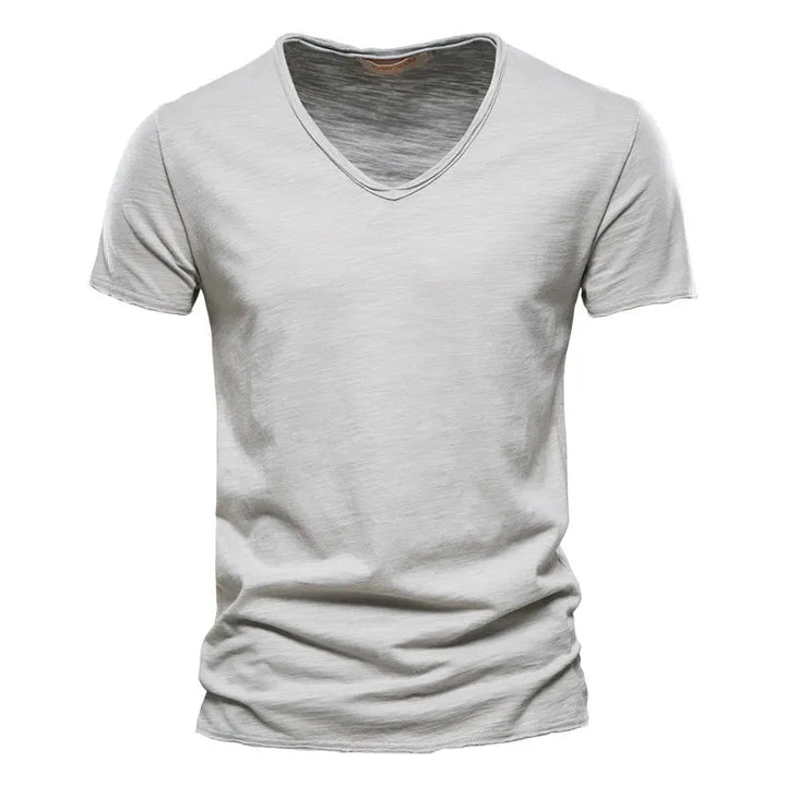 Chloe | Stylish Cotton V-Neck Summer T-Shirt Men