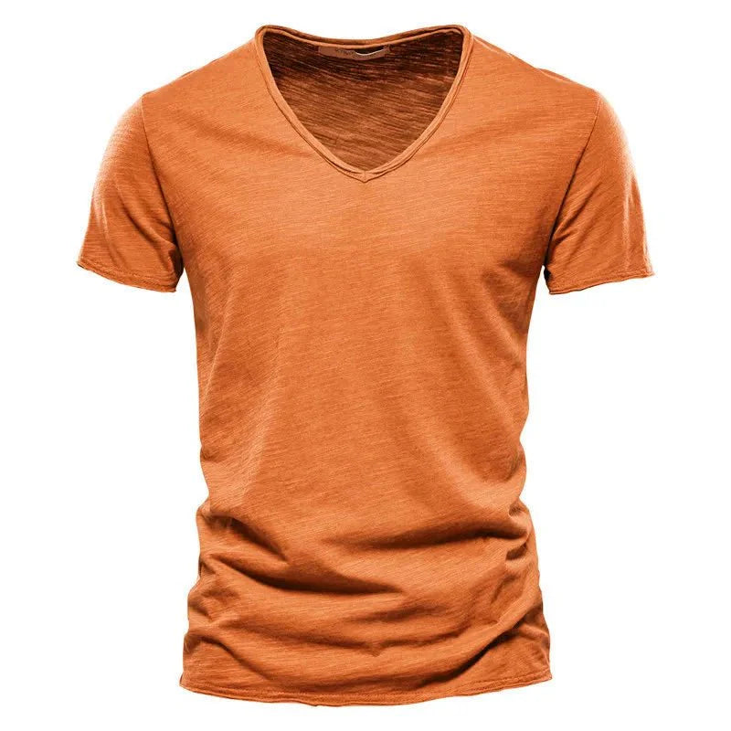 Chloe | Stylish Cotton V-Neck Summer T-Shirt Men