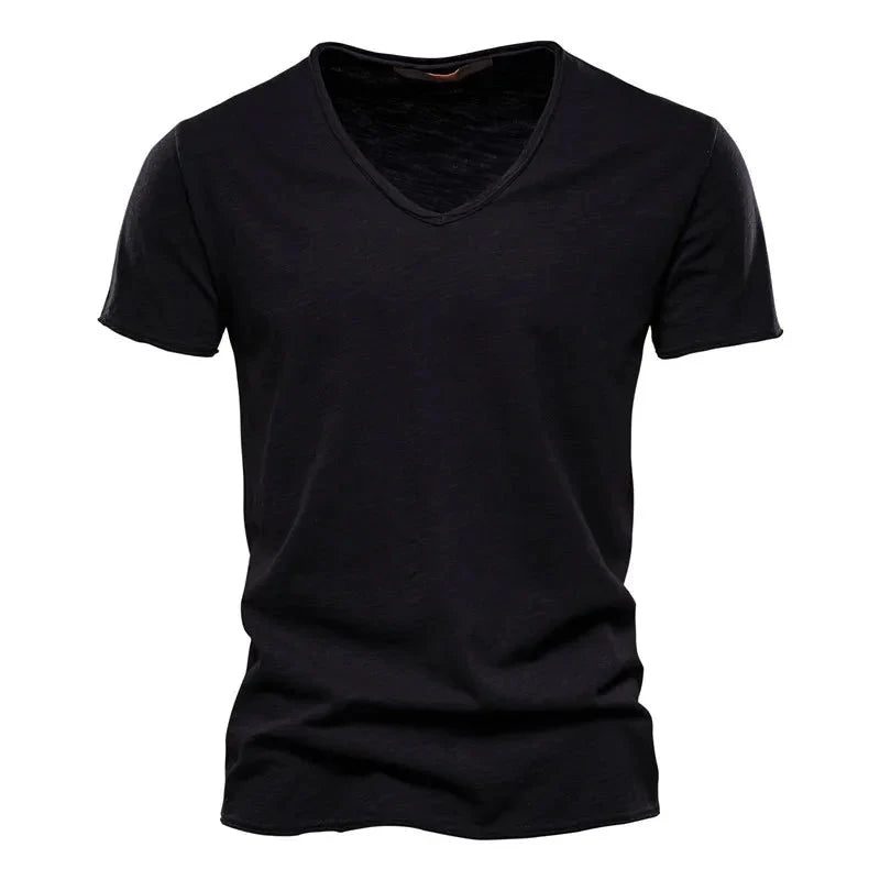 Chloe | Stylish Cotton V-Neck Summer T-Shirt Men
