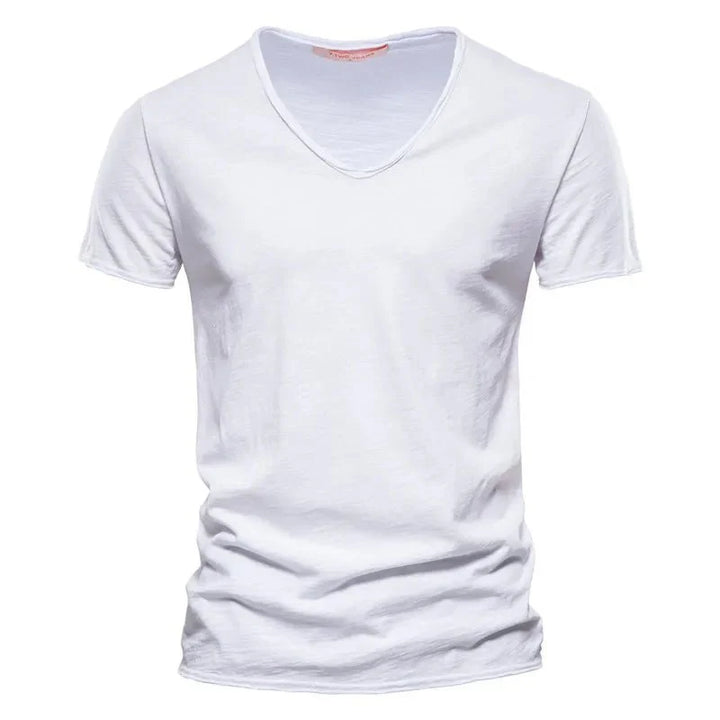 Chloe | Stylish Cotton V-Neck Summer T-Shirt Men