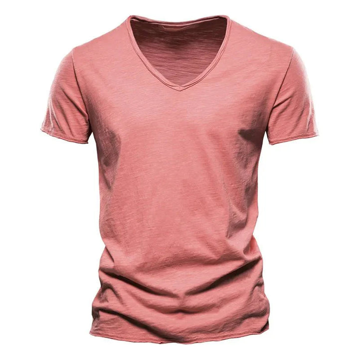 Chloe | Stylish Cotton V-Neck Summer T-Shirt Men