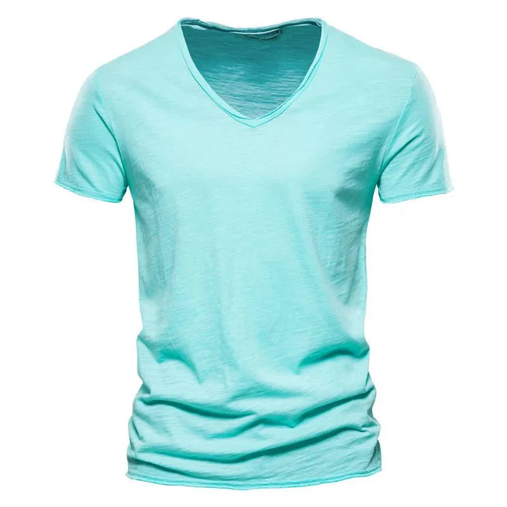 Chloe | Stylish Cotton V-Neck Summer T-Shirt Men