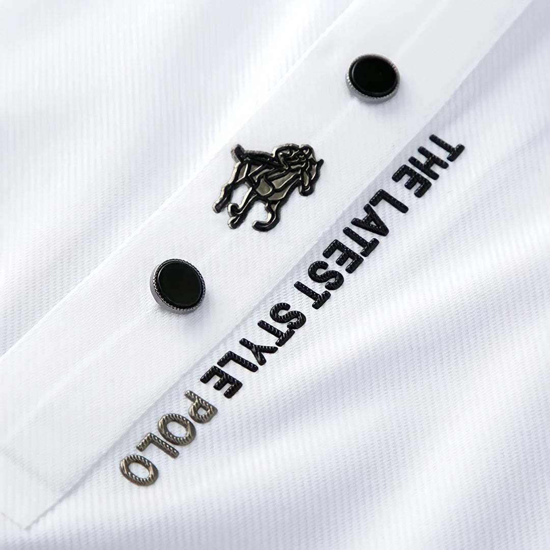 Prescott | Sleek Wrinkle-Free Polo Shirt Men - Smart Casual