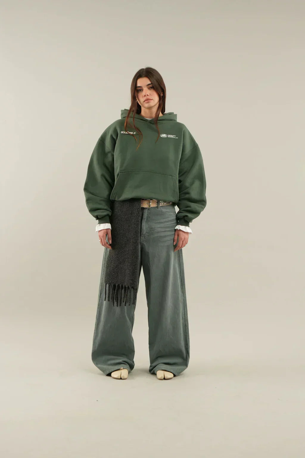 Sloane | Chic Oversized Cropped Hoodie Women - Relaxed Fit