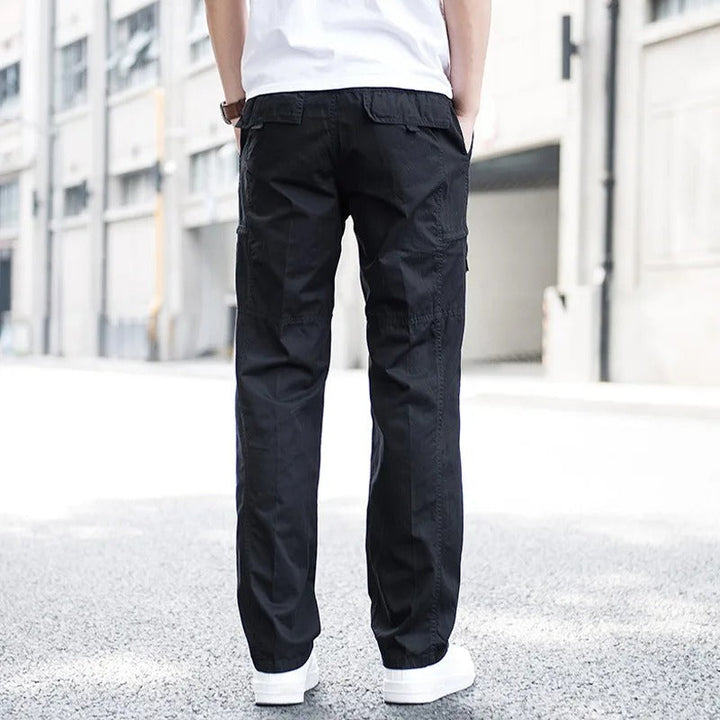 Freya | Stylish Organic Cotton Cargo Pants With Elastic Waist