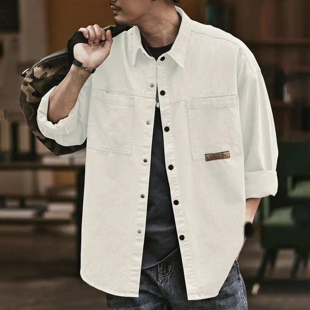 Sterling | Vintage Button-Up Shirt With Chest Pockets