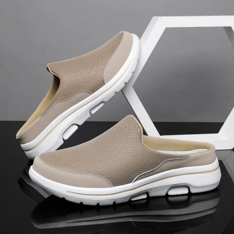 Elyse | Sleek Slip-On Mesh Sneaker Slides For Men