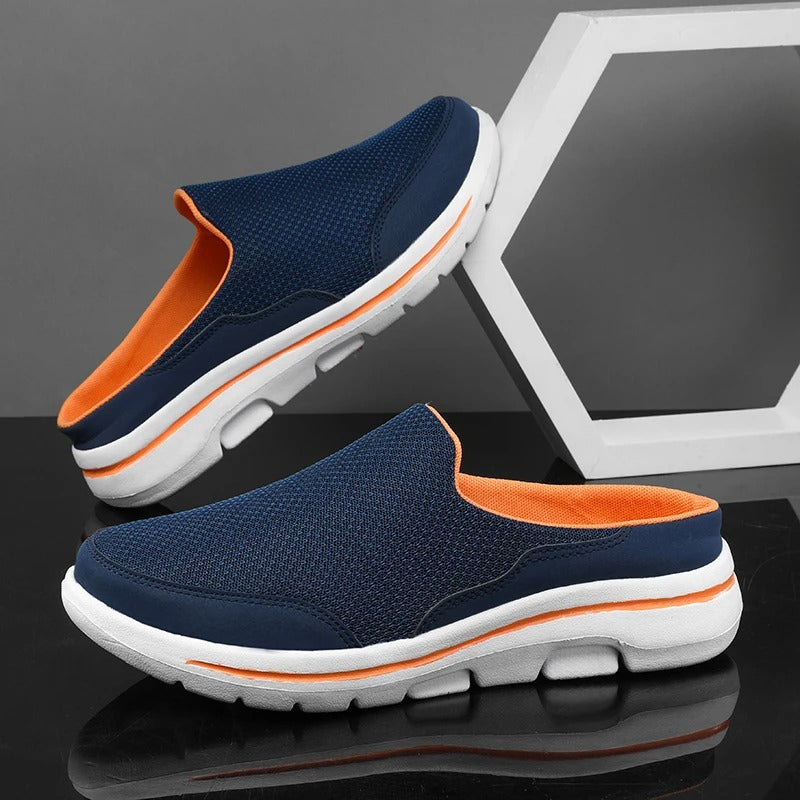 Elyse | Sleek Slip-On Mesh Sneaker Slides For Men