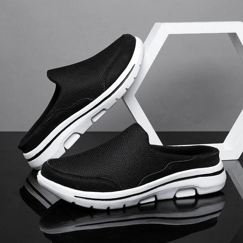 Elyse | Sleek Slip-On Mesh Sneaker Slides For Men