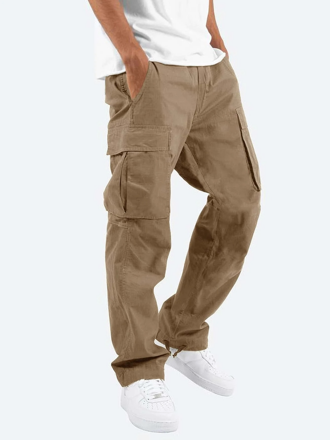 Eliza | Stylish Men's Relaxed Cargo Trousers With Utility Pockets