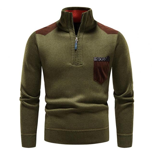 Alexander | Fashionable Zip Sweater for Men with Pocket