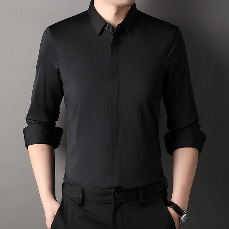 Lily | Sleek Light Blue Dress Shirt For Men