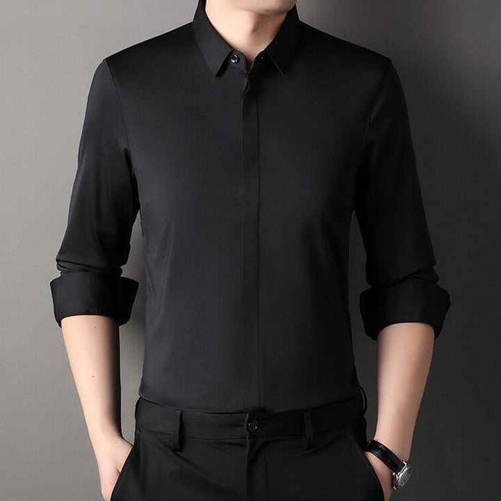 Lily | Sleek Light Blue Dress Shirt For Men