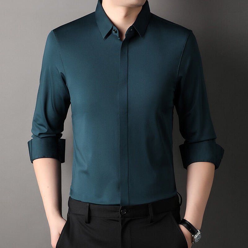 Lily | Sleek Light Blue Dress Shirt For Men