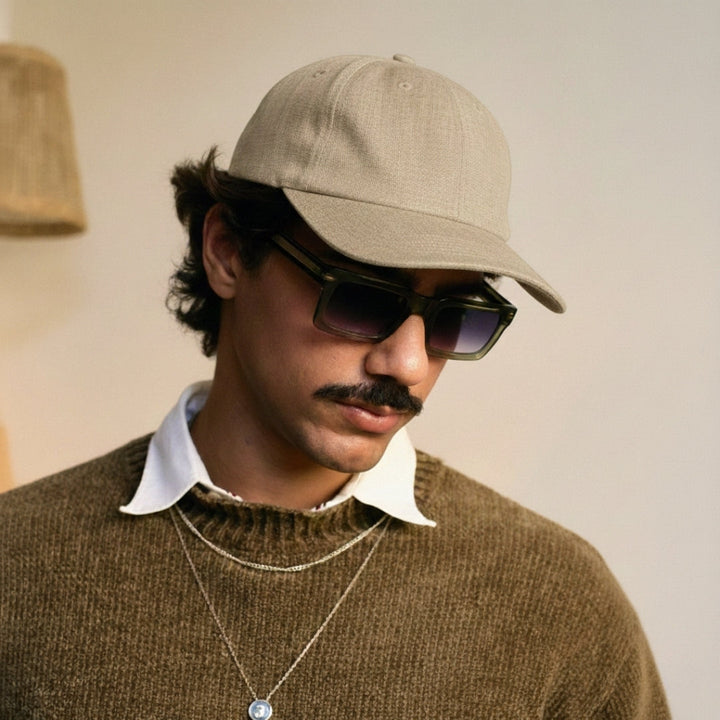 Camden | Classic Linen Baseball Cap Unisex - Structured Fit