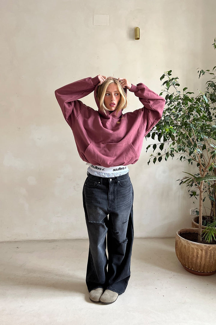 Sloane | Chic Oversized Cropped Hoodie Women - Relaxed Fit