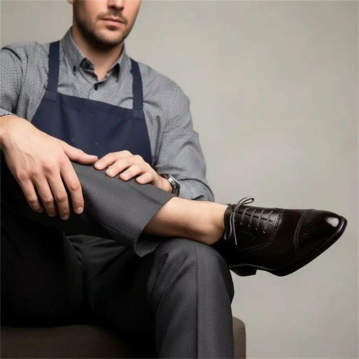 Cordelia | Elegant Oxford Brogue Dress Shoes Men - Wedding Classic