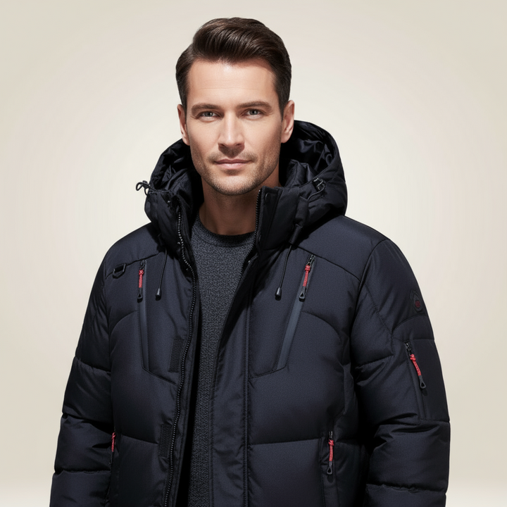 Jericho | Stylish Hooded Windproof Winter Parka Men