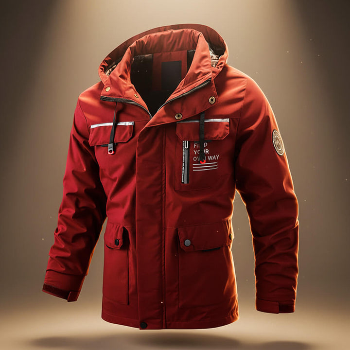 Eloise | Hooded Weather-Resistant Winter Jacket Men's