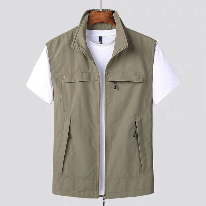 Austin | Sleek Quick Dry Zip Up Vest With Multiple Pockets