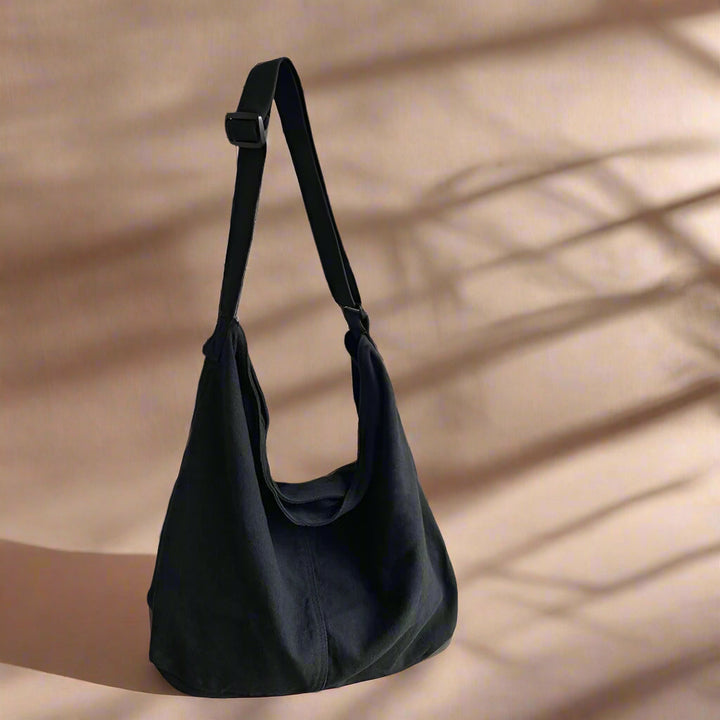 Nora | Chic Canvas Shoulder Bag Large Everyday Tote With Crossbody Strap