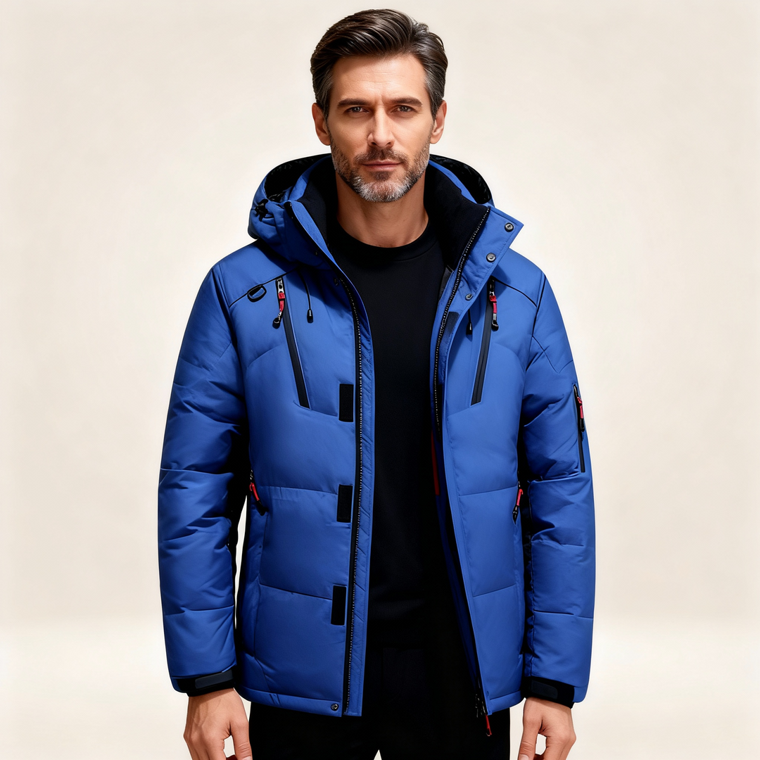 Jericho | Stylish Hooded Windproof Winter Parka Men