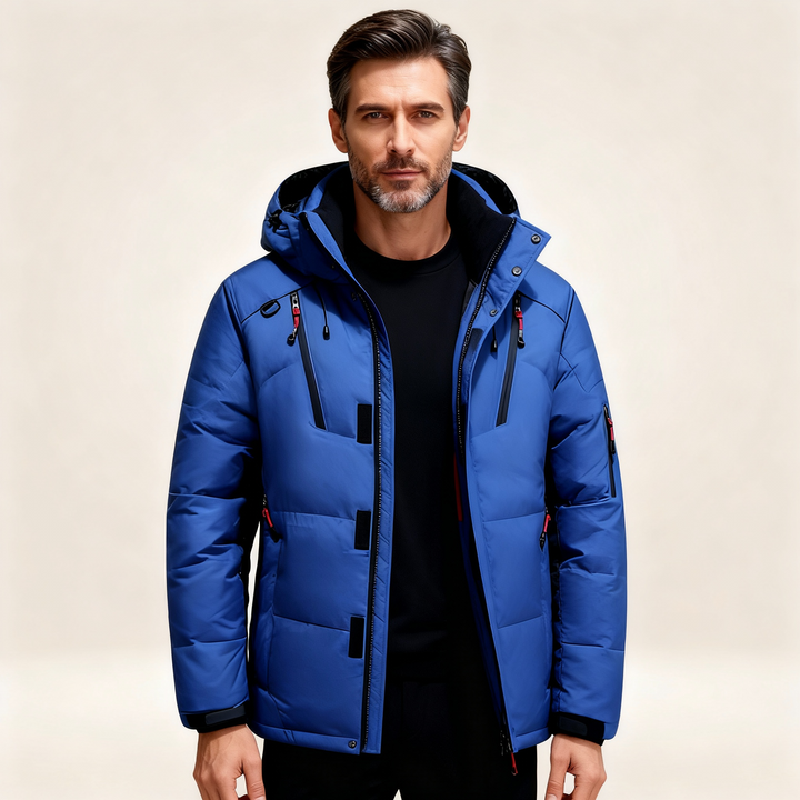 Jericho | Stylish Hooded Windproof Winter Parka Men