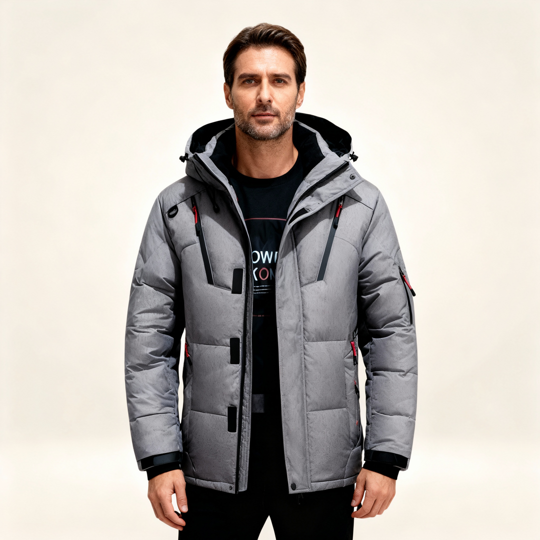 Jericho | Stylish Hooded Windproof Winter Parka Men