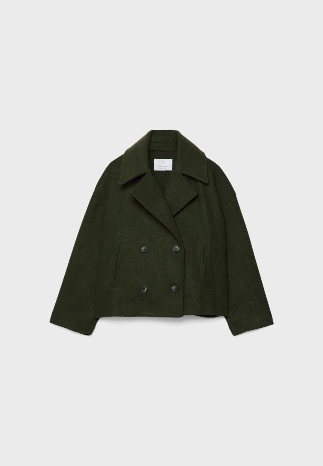 Lennox | Chic Double-Breasted Cropped Jacket With Pointed Lapels