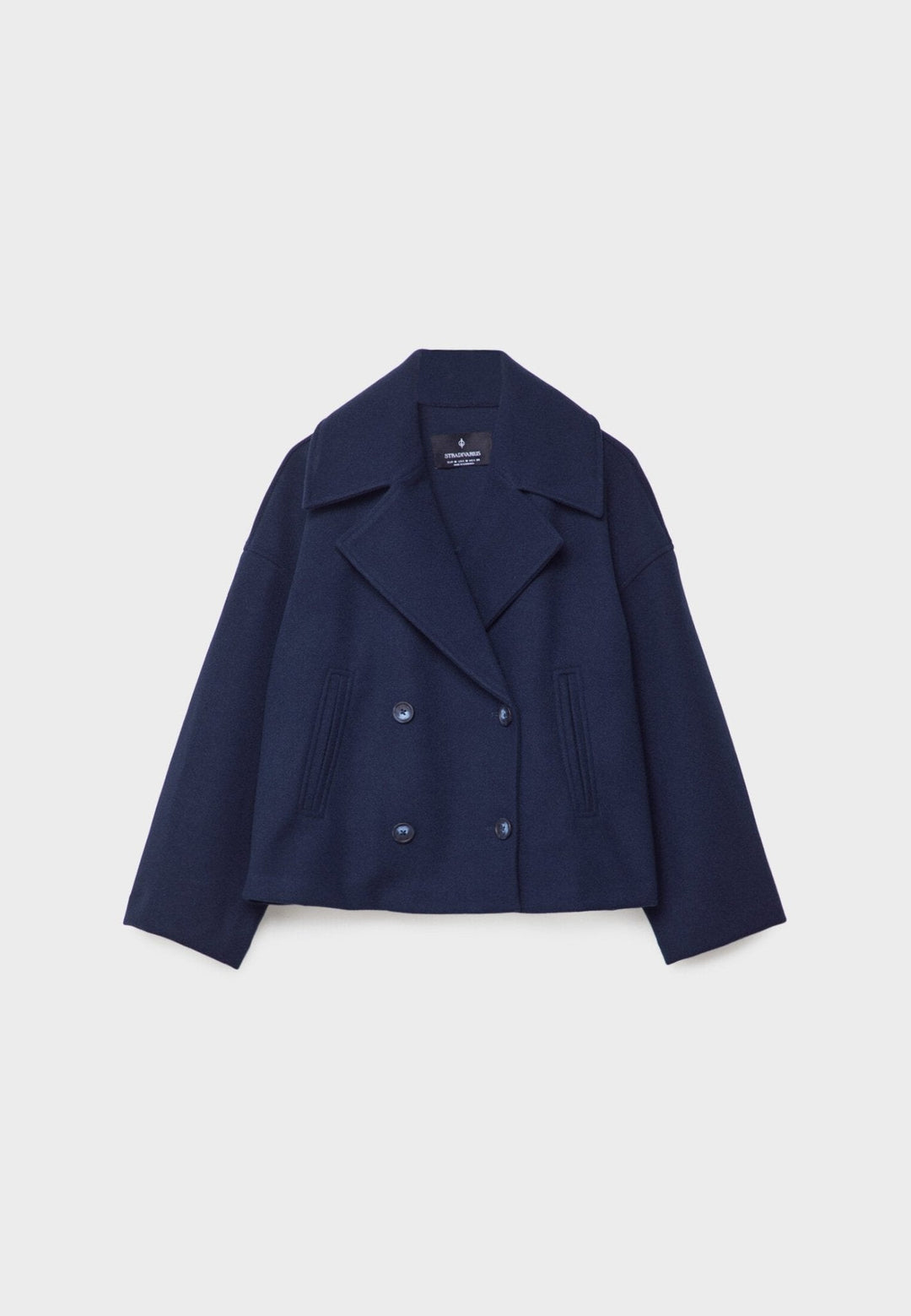 Lennox | Chic Double-Breasted Cropped Jacket With Pointed Lapels