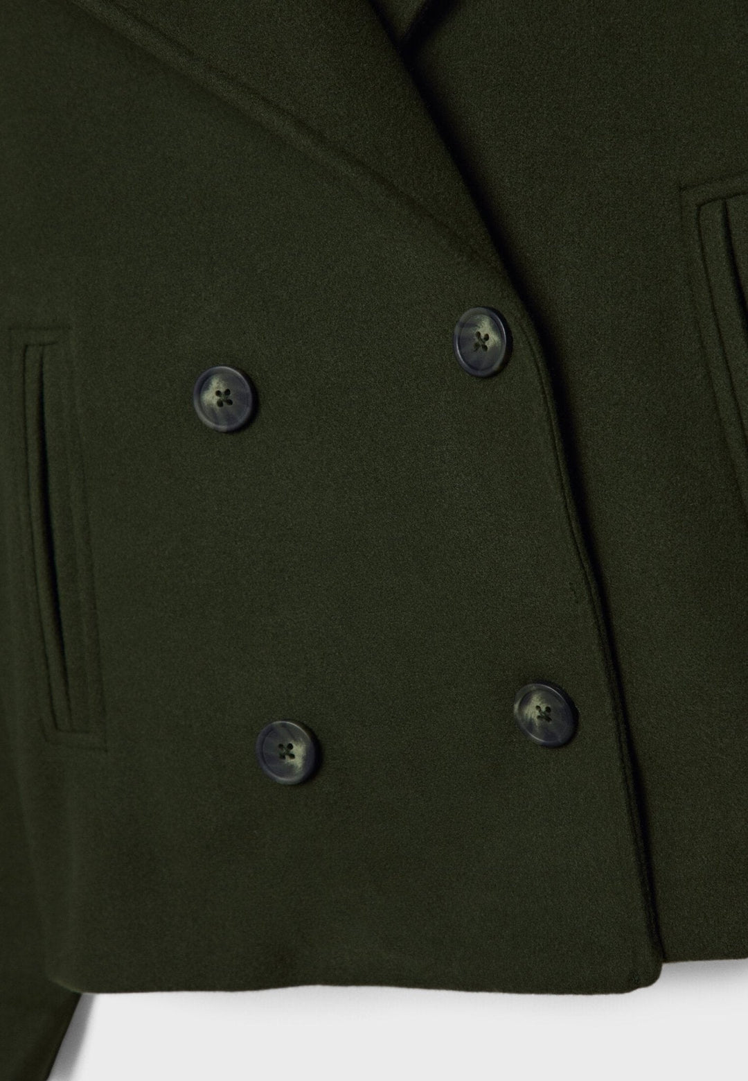 Lennox | Chic Double-Breasted Cropped Jacket With Pointed Lapels