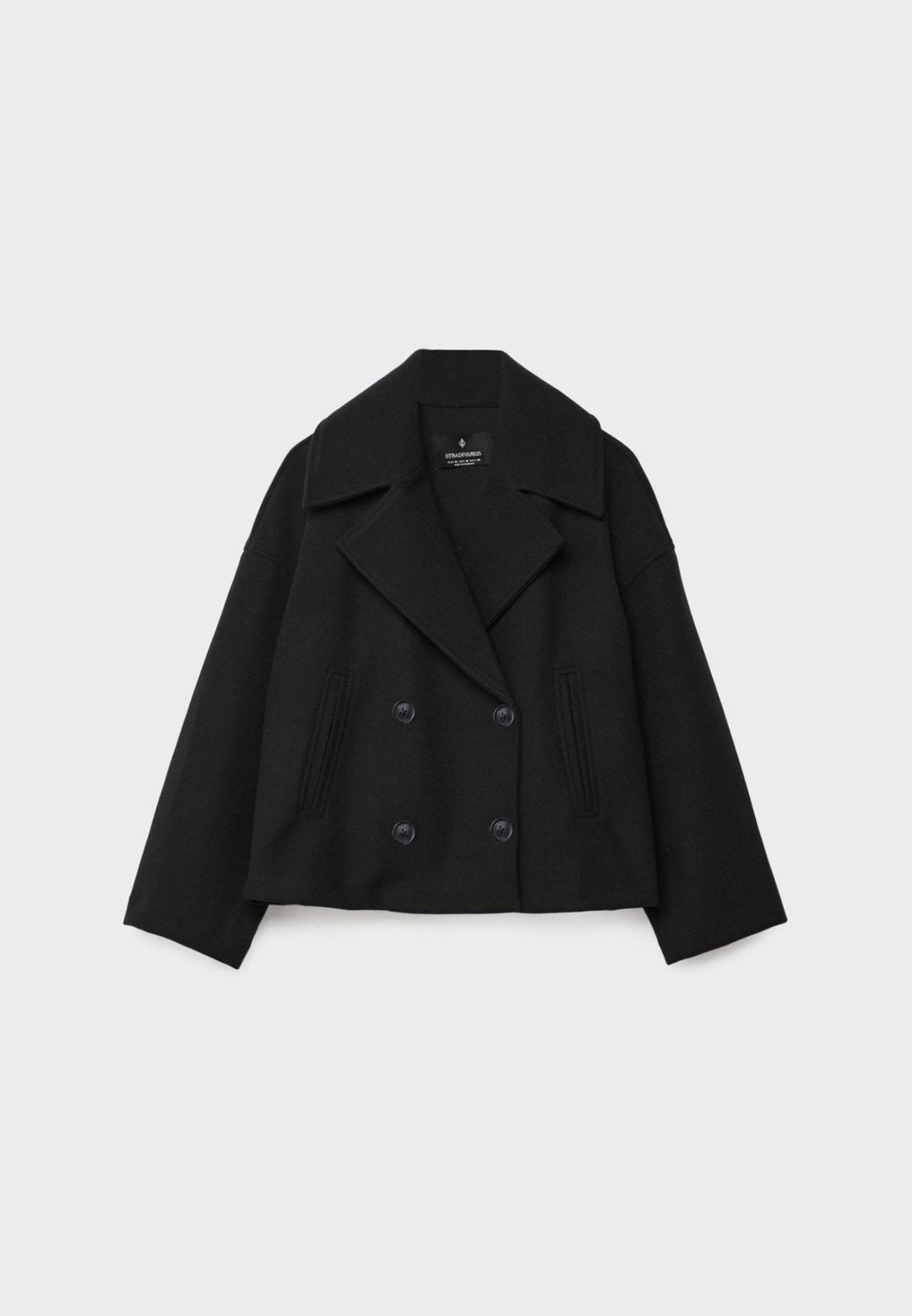Lennox | Chic Double-Breasted Cropped Jacket With Pointed Lapels