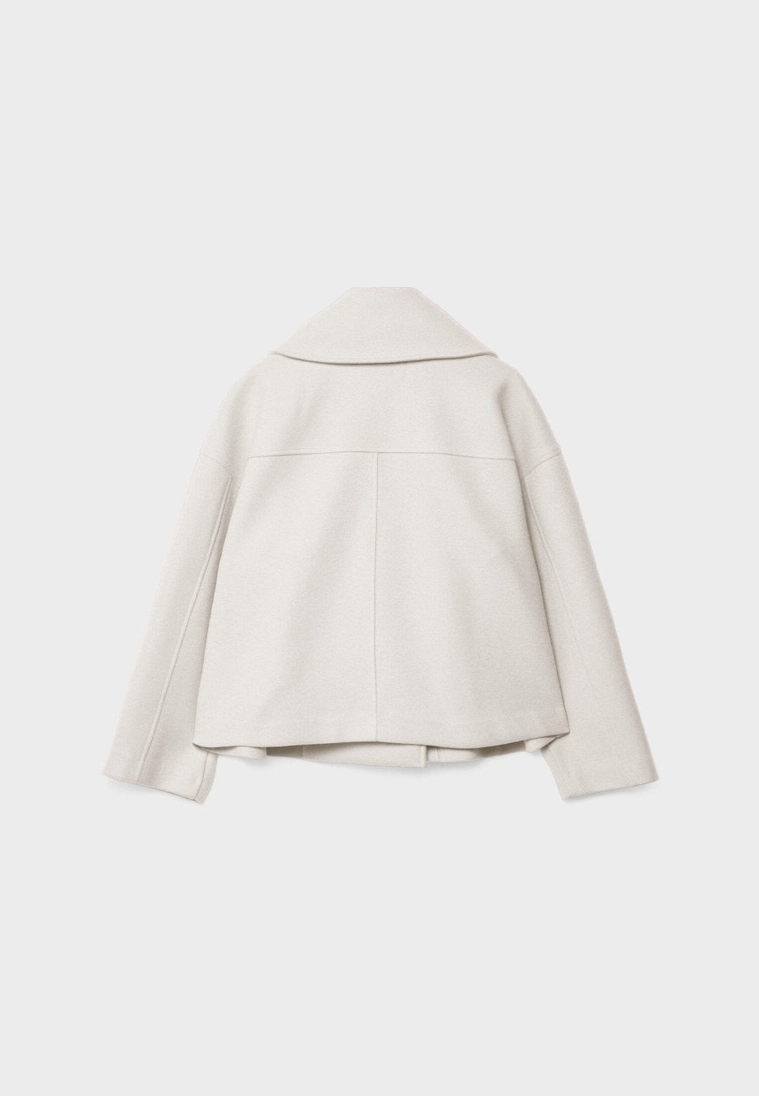 Raven | Chic Double Breasted Cropped Jacket With Lapels