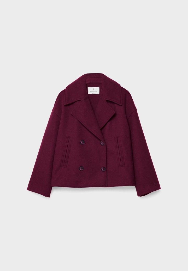 Lennox | Chic Double-Breasted Cropped Jacket With Pointed Lapels