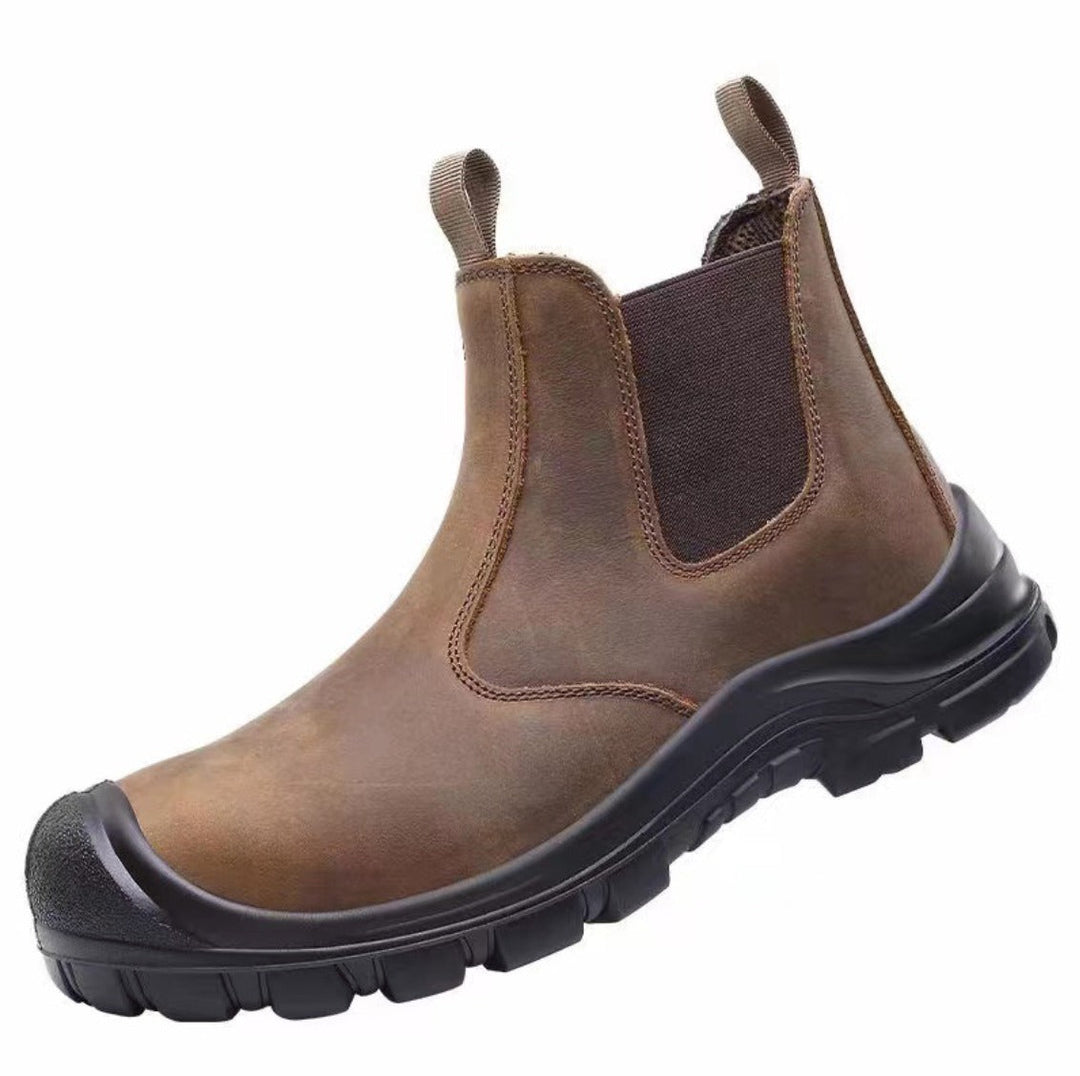 Winston | Orthopedic Chelsea Work Boots Men - Steel Toe Safety