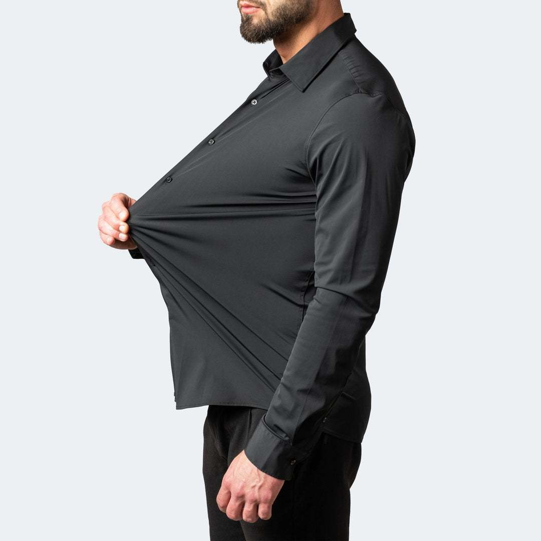 Marcus | Elegant Stretch Comfort Shirt - Wrinkle Free