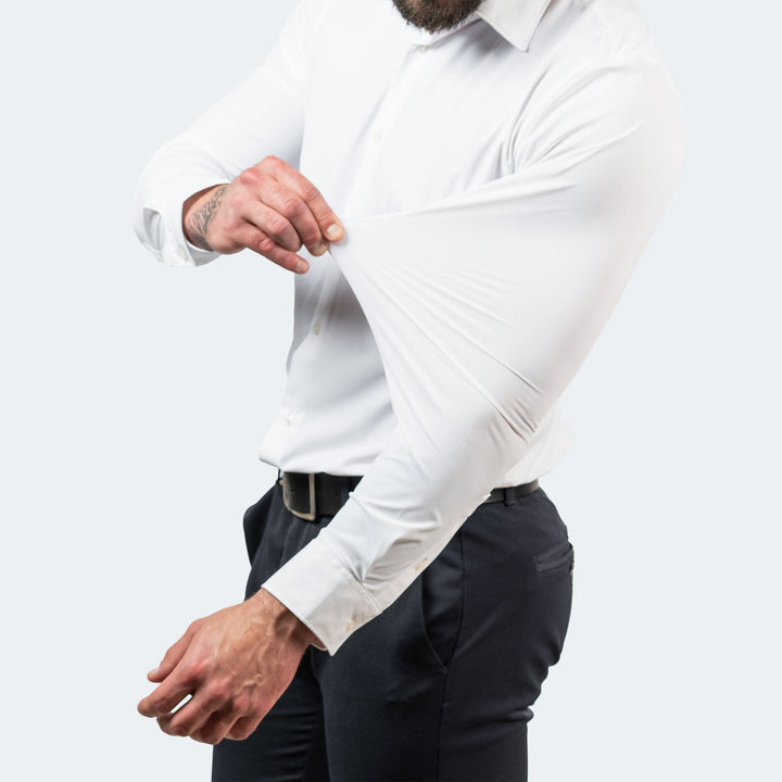 Marcus | Elegant Stretch Comfort Shirt - Wrinkle Free