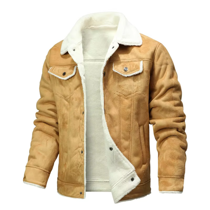 Margot | Stylish Faux Leather Fur-Lined Winter Jacket