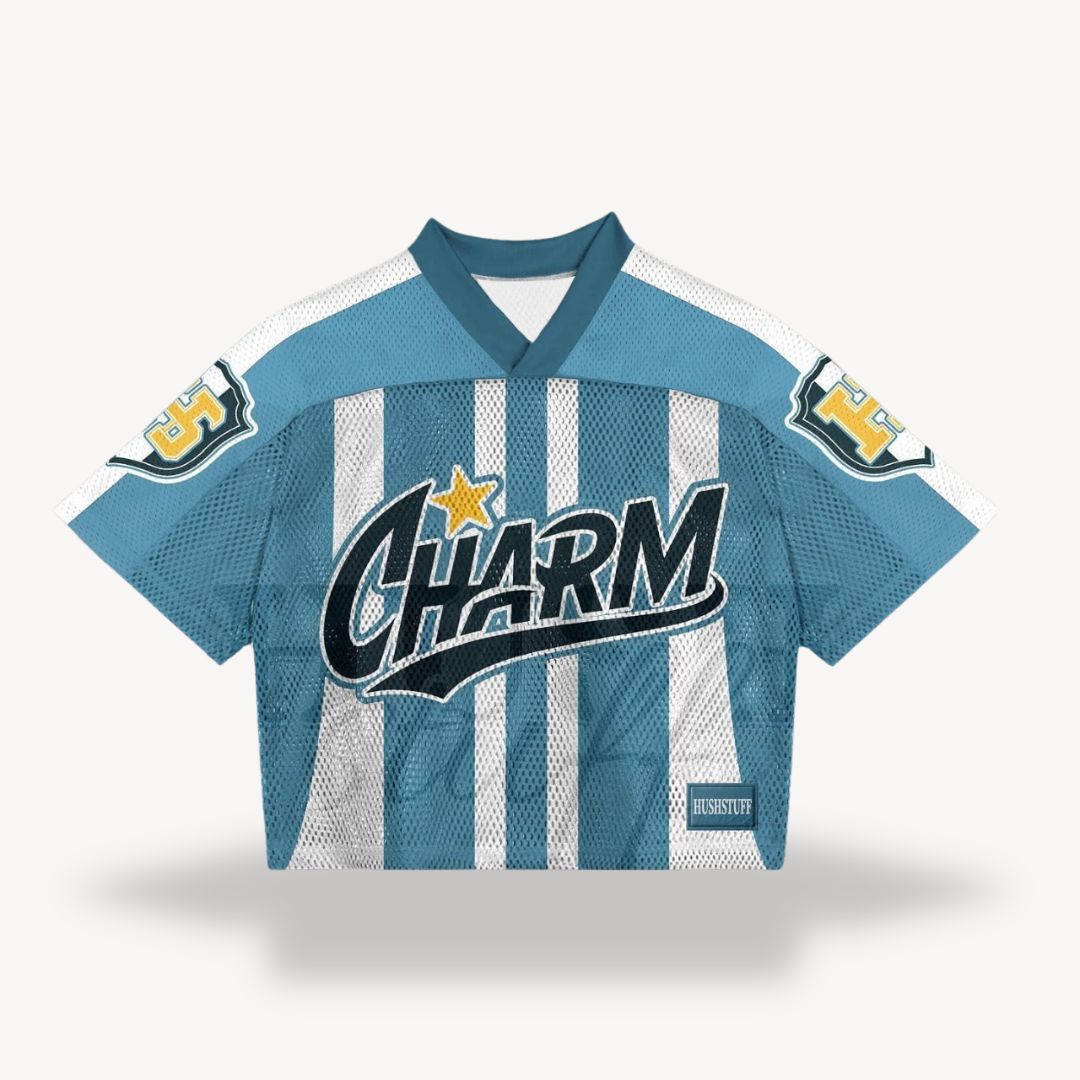 Cascade | Stylish Men's V-Neck Sports Jersey With Mesh Panels