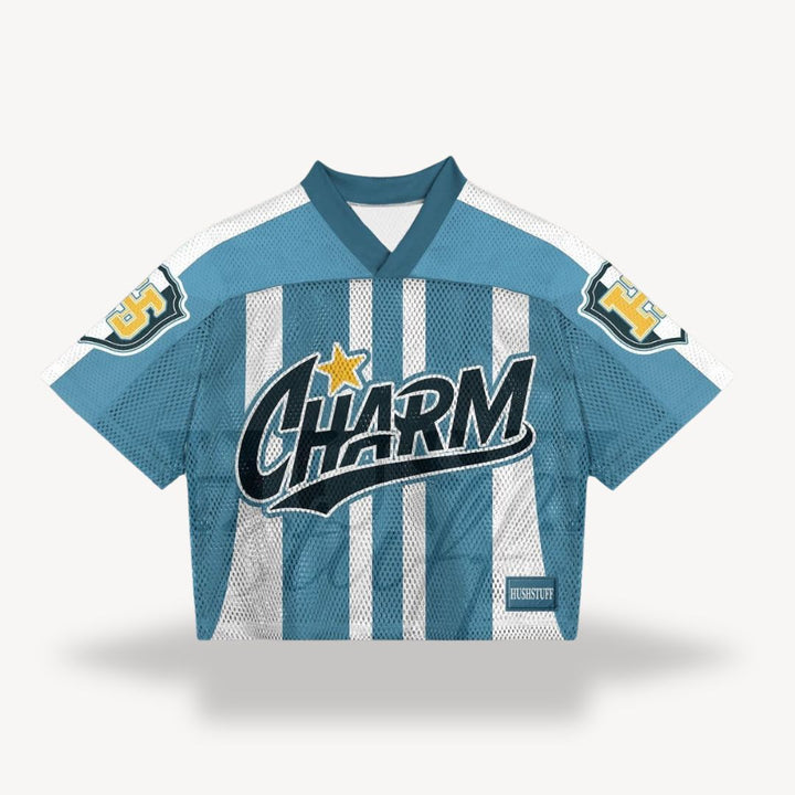 Cascade | Stylish Men's V-Neck Sports Jersey With Mesh Panels