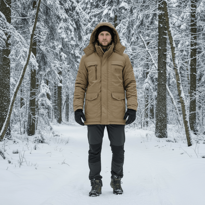 Tillie | Stylish Hooded Padded Parka With Fleece Lined Warmth