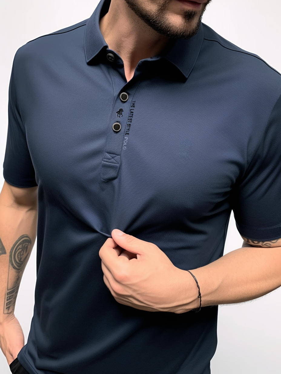 Prescott | Sleek Wrinkle-Free Polo Shirt Men - Smart Casual