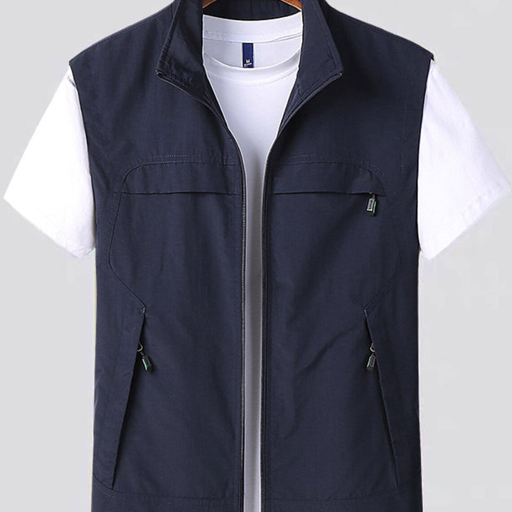 Austin | Sleek Quick Dry Zip Up Vest With Multiple Pockets