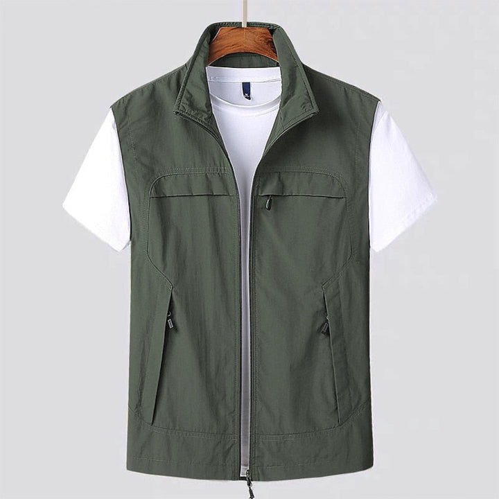 Austin | Sleek Quick Dry Zip Up Vest With Multiple Pockets