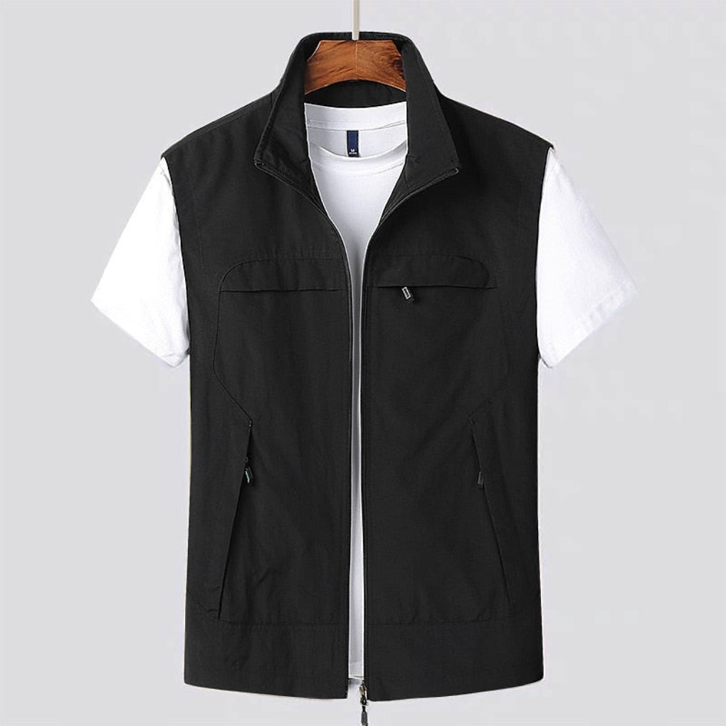 Austin | Sleek Quick Dry Zip Up Vest With Multiple Pockets